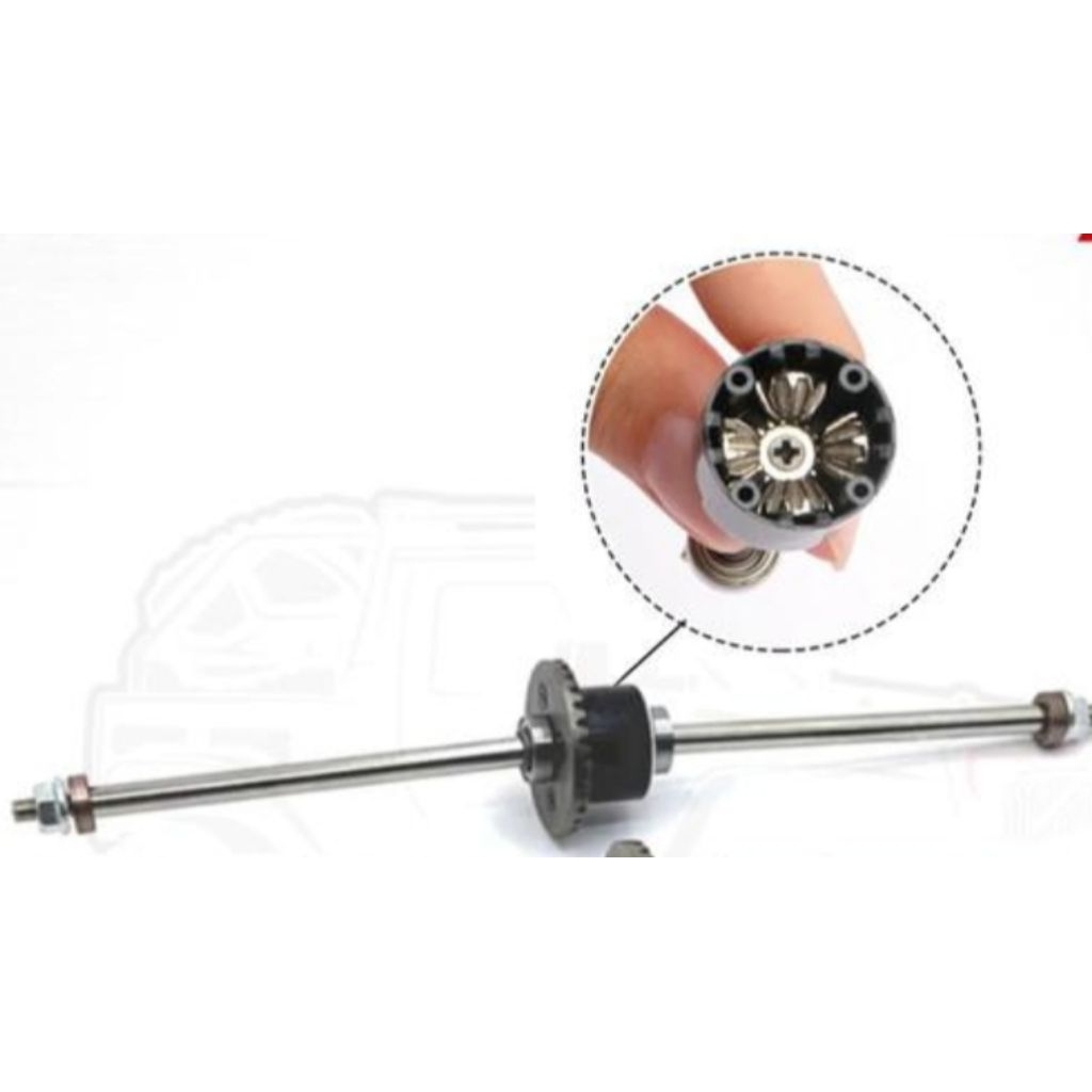 MN128 MN86-CVD XVD & GEAR DIFERENSIAL METAL MN128 MN86-PART RC