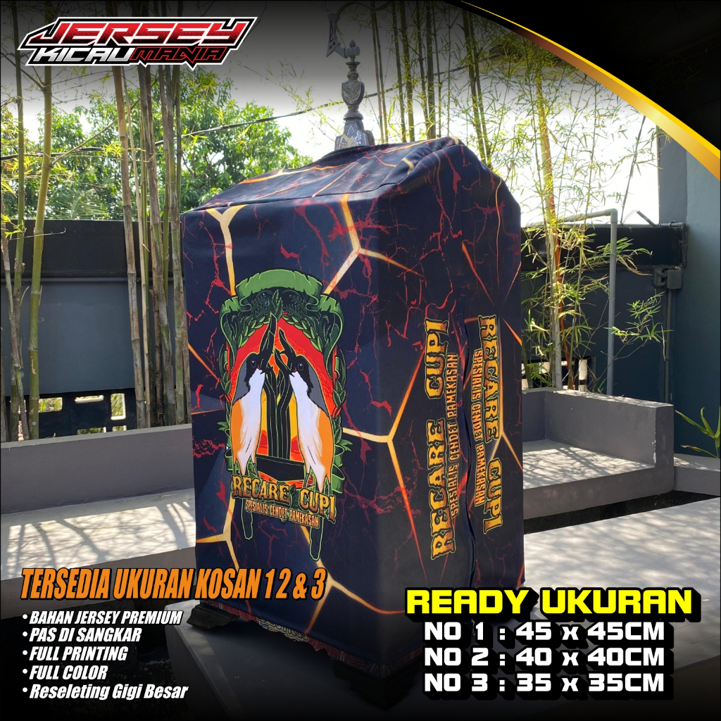 Kerodong Sangkar Burung Kotak Premium Krodong Kosan Kotak No 1, 2, 3 Jersey Krodong Cendet