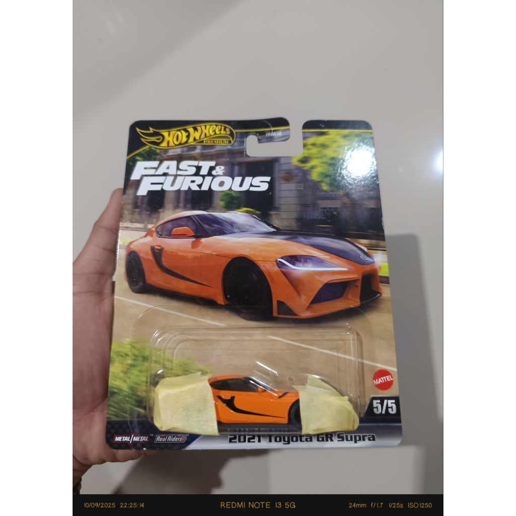 Hot Wheels Premium 2021 Toyota GR Supra Fast and Furious