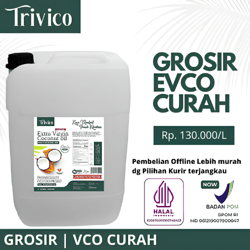 

Trivico Minyak VCO Organik Virgin Coconut Oil 20.5 Liter