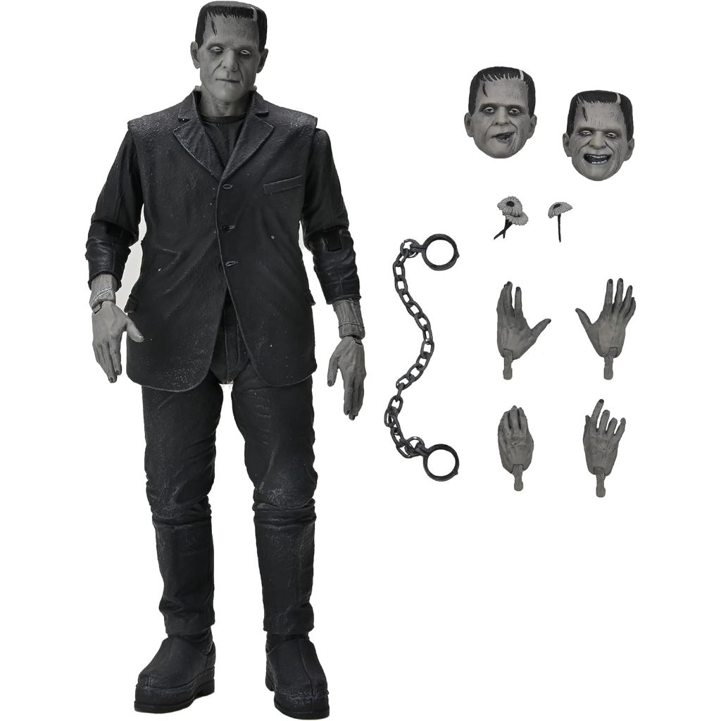 Universal Monsters NECA Frankenstein Action Figure [Ultimate Version, Black & White]