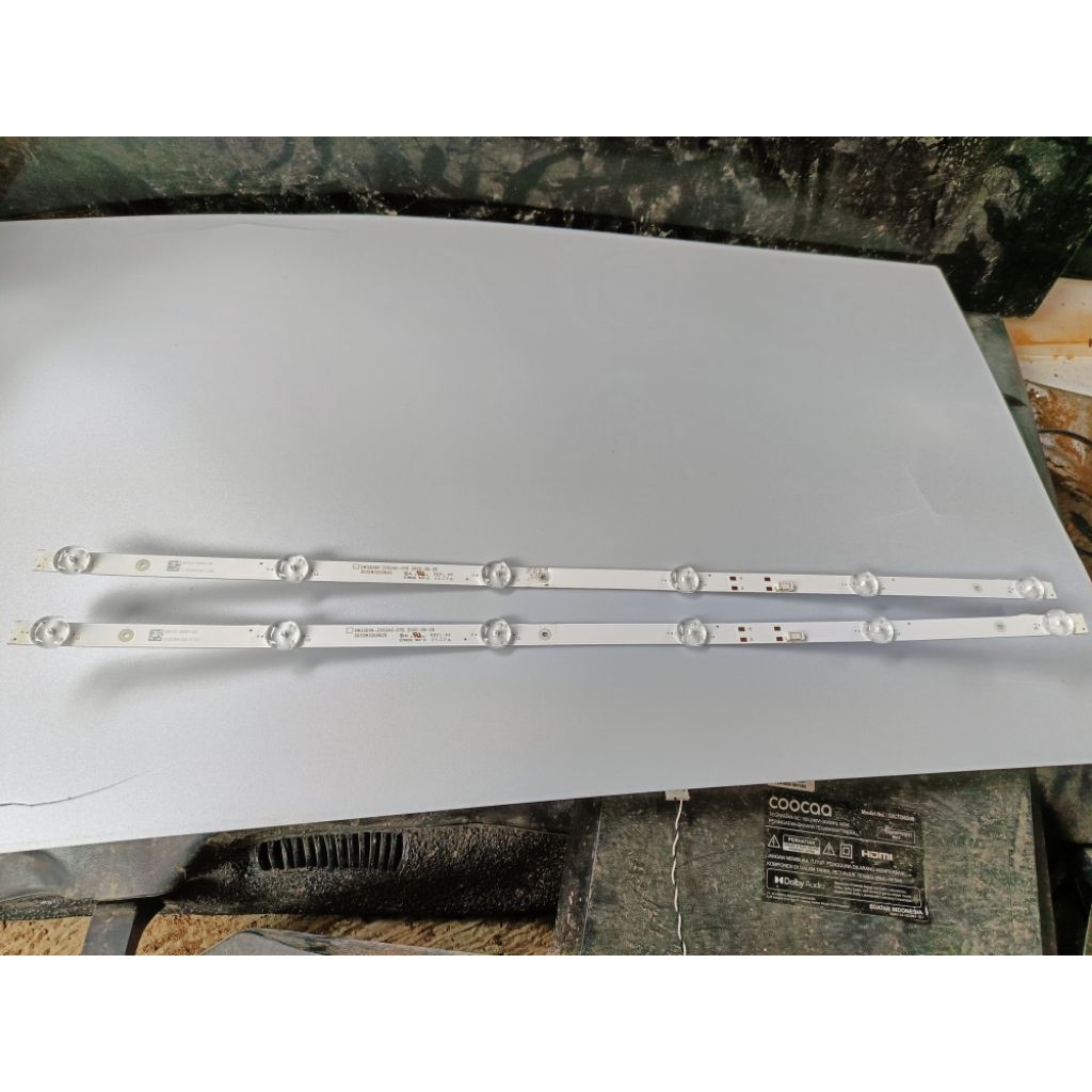 backlight lampu led tv coocaa 32CTD6500 BEKAS ORIGINAL