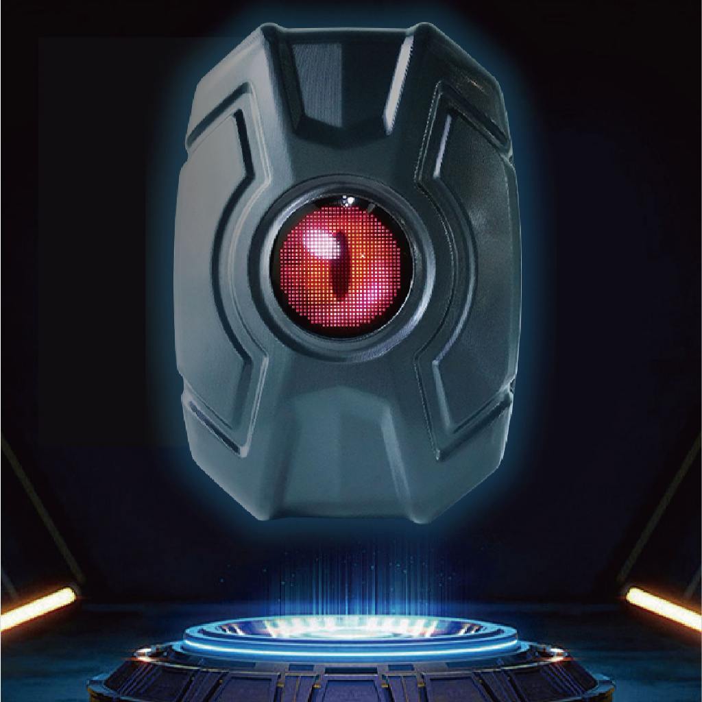 Ransel Riding LED Backpack – Heart of Steel Tas punggung dengan desain futuristik berlayar LED mata