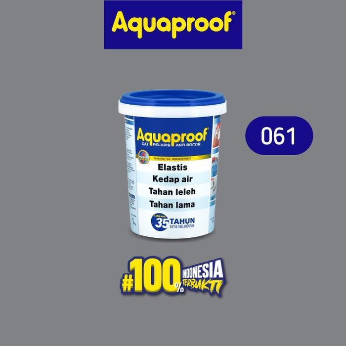 AQUAPROOF CAT TEMBOK WATERPROOFING/ANTI BOCOR 1KG&4KG 061 ABU-ABU