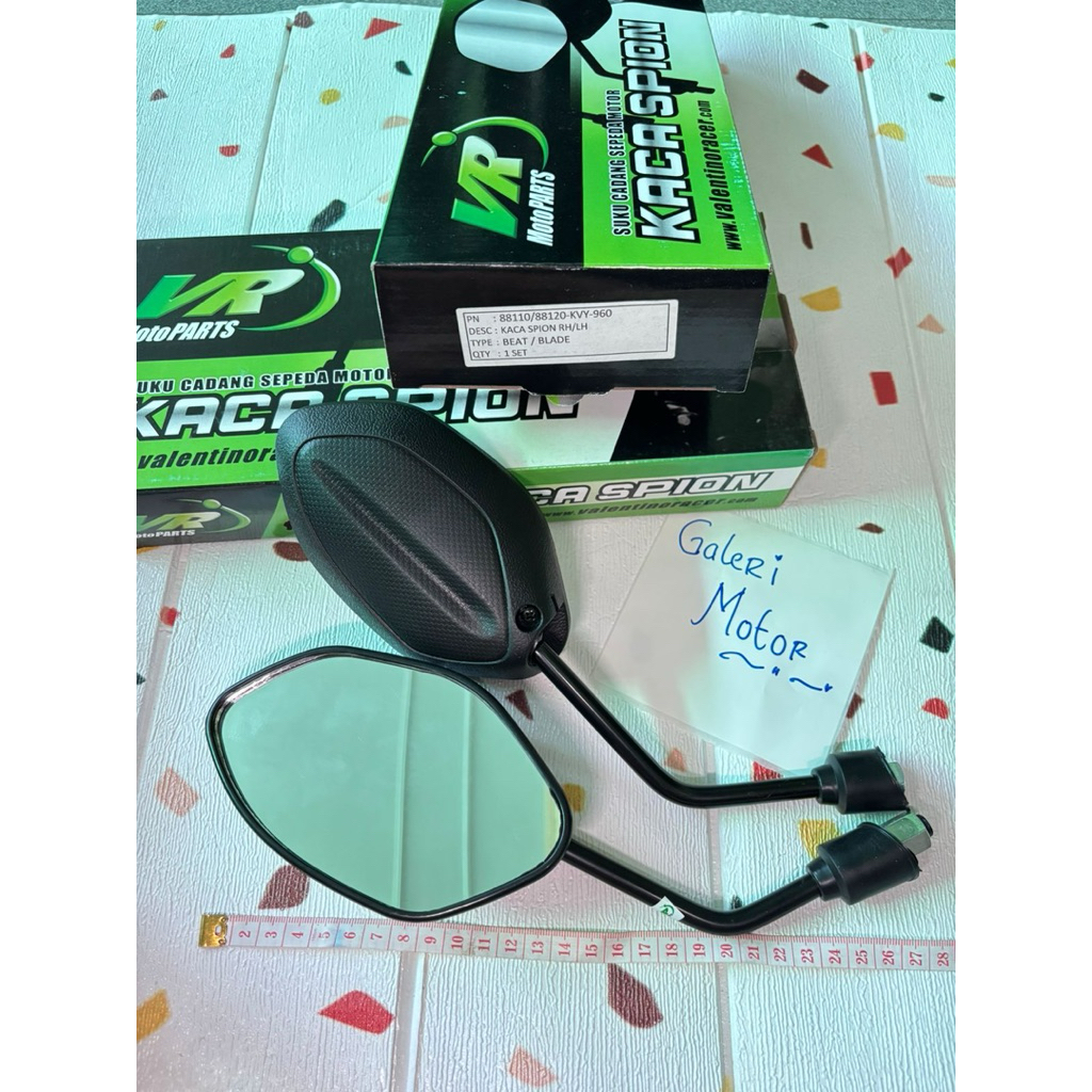 vr spion honda beat / blade 88110/88120-KVY-960 back mirror beat