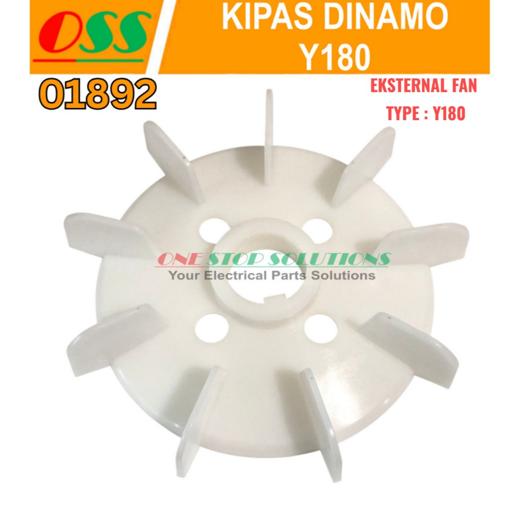 KIPAS DINAMO KIPAS MOTOR KIPAS PENDINGIN EXTERNAL FAN DINAMO ELECTRIC Y180