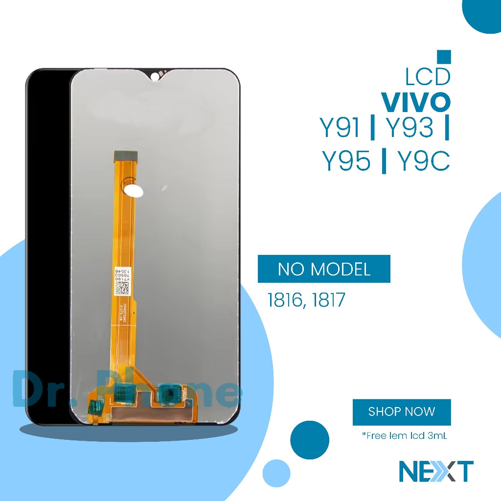 LCD Vivo Y91 / Y93 / Y95 / Y9C / 1816/ 1817 - Fullset Touchscreen