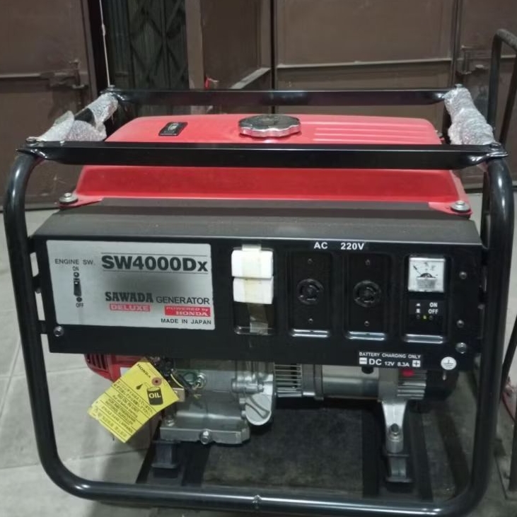 GENSET SAWADA SW-4000DX ENGINE HONDA GX -240 MAX 2200 WATT