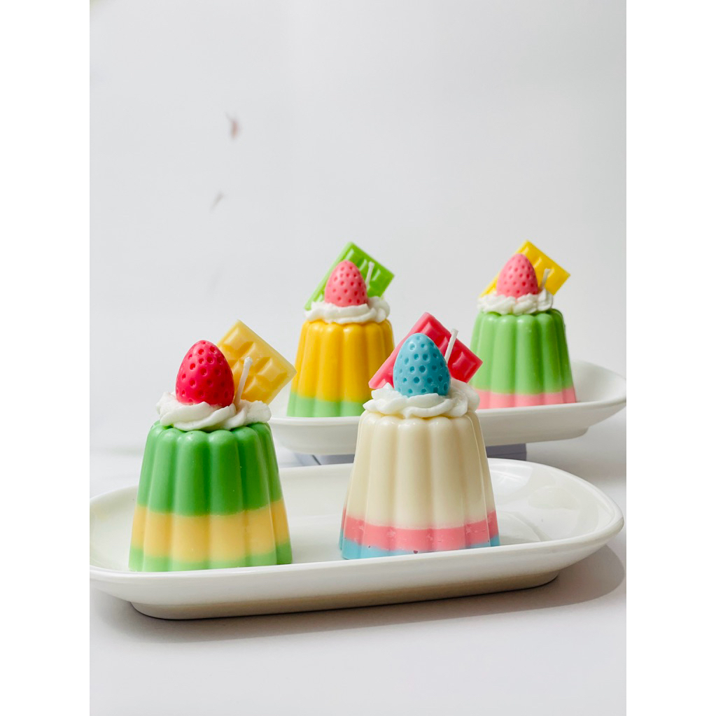 

puding creamy frutty