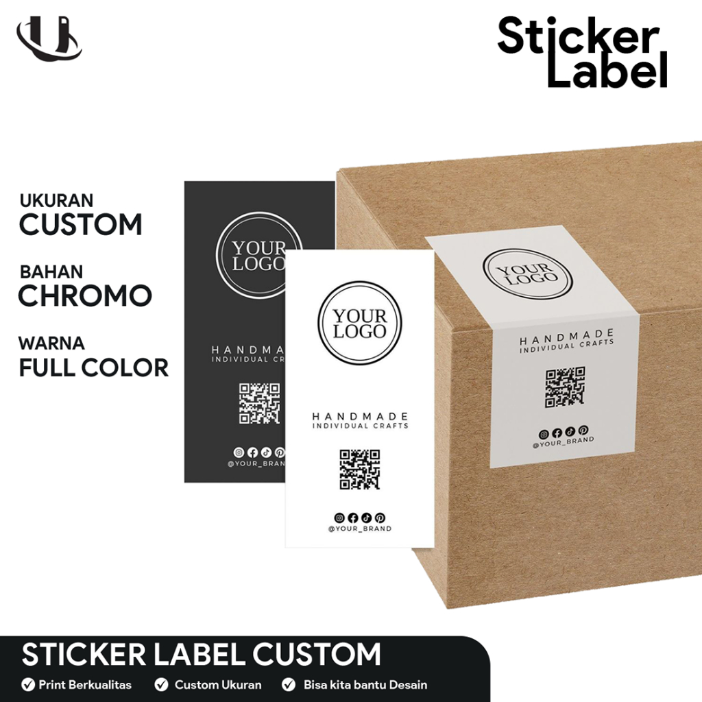 

Sticker Label Produk, Makanan, Souvenir