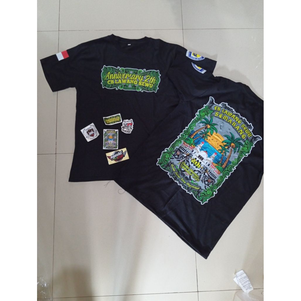 KAOS ACARA CB LAWANG SEWU SEMARANG