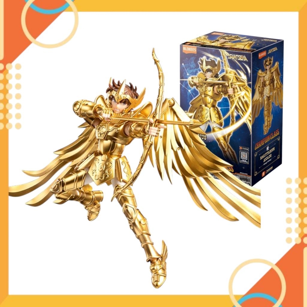 Blokees Saintseiya Champion Class Sagittarius Aiolos Figure Saintseiya