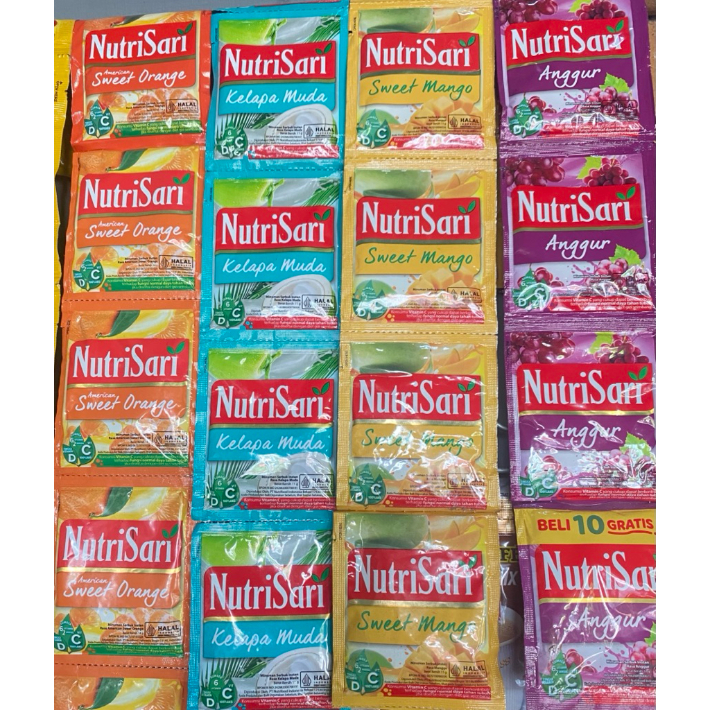 

nutrisari minuman renceng