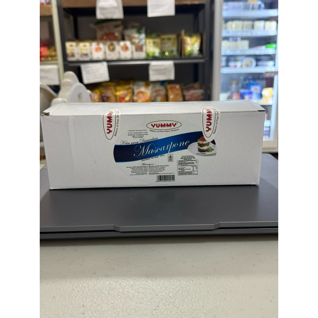 

YUMMY MASCARPONE 2000gr / 2kg - INSTANT ONLY!