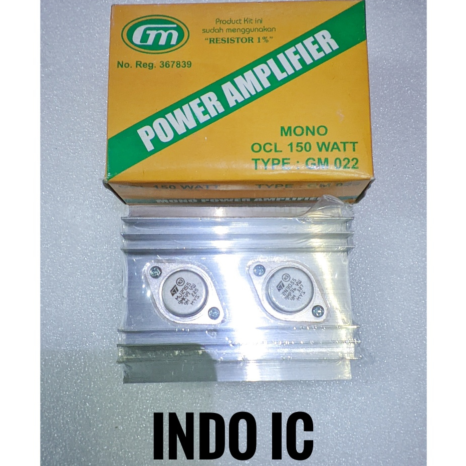 RAKITAN POWER AMPLIFIER MONO OCL 150WATT