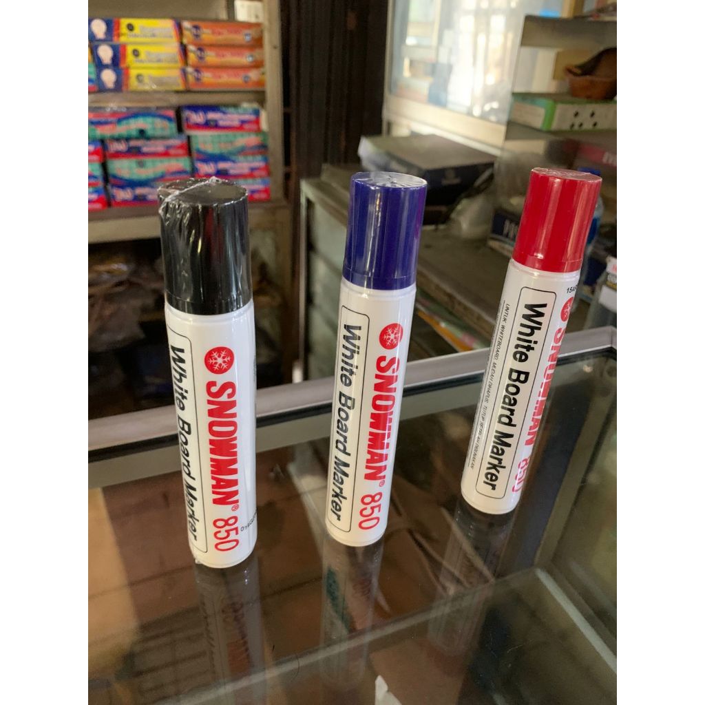 SPIDOL SNOWMAN WHITEBOARD JUMBO 850 / SPIDOL BESAR WARNA