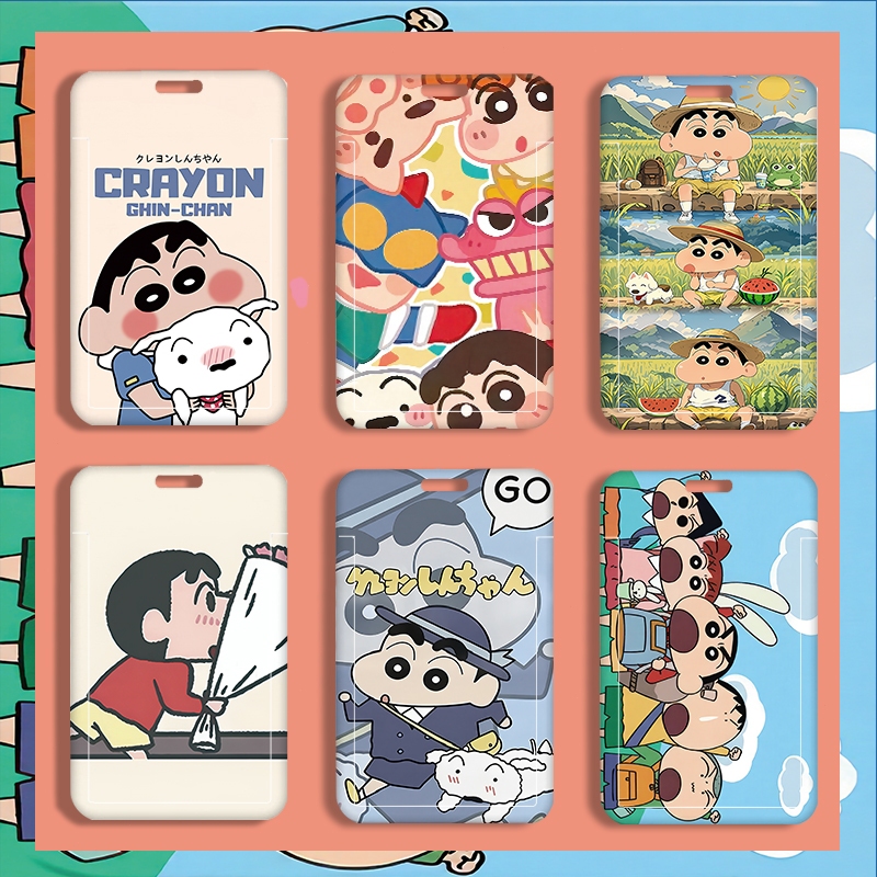 

Crayon chin-chrn Kardus KTP Motif karakter Anime, Tempat Kartu Photo Card,id card holder, Desain Kawaii Gaya Jepang untuk Fans Unisex, sekolah, kantor, perjalanan, koleksi anime