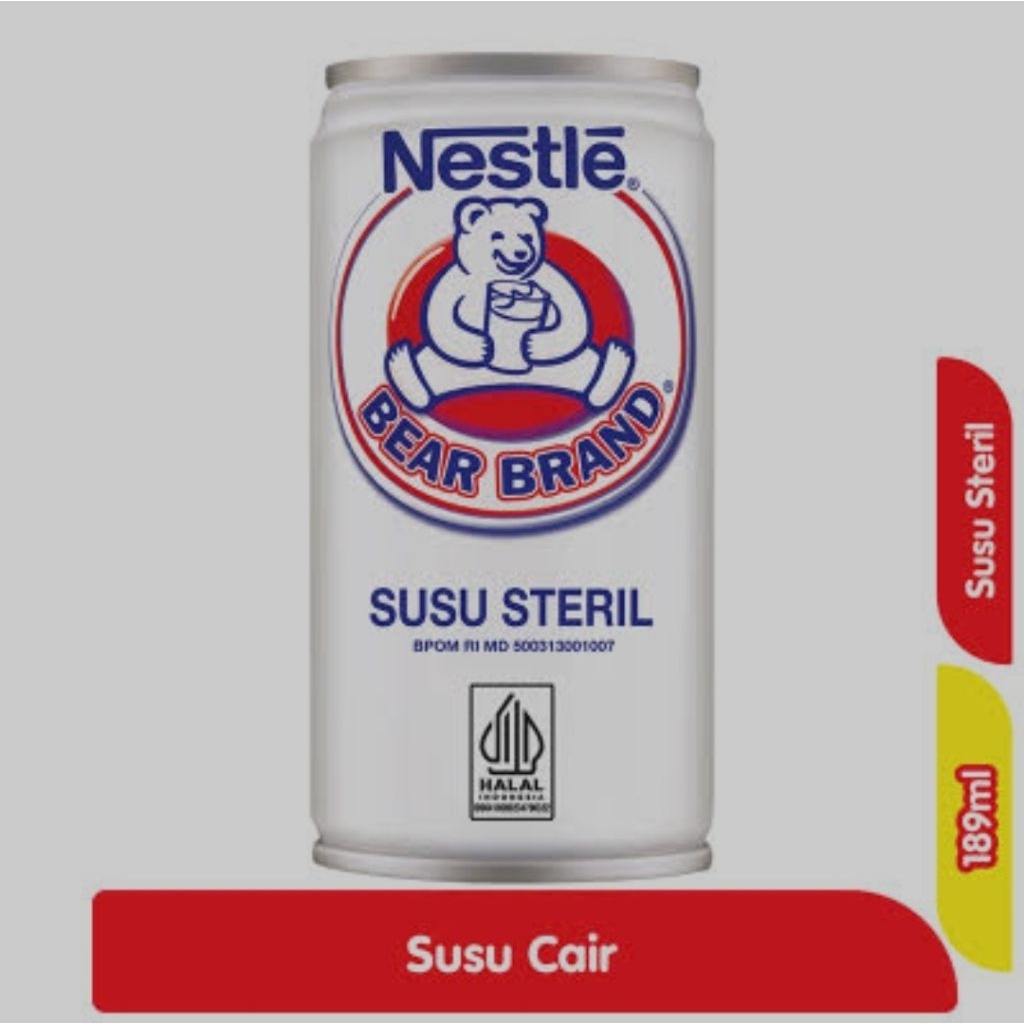 

Bear Brand SUSU STERIL (189ml)