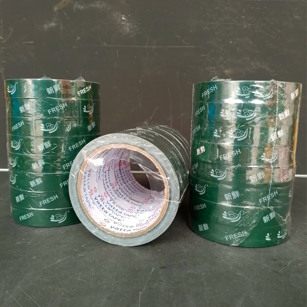 

Isolasi Fresh Slong Vegetable Tape Yatta 3/4"x72Y ( Slop 8 Rol ) [ Original ]