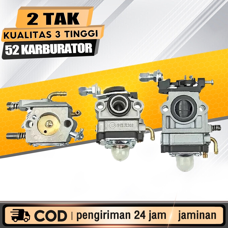 Karburator/Carburator/Karbu Mesin Potong Rumput 2 Tak Tipe Rumput  new Carbulator Mesin mesin potong