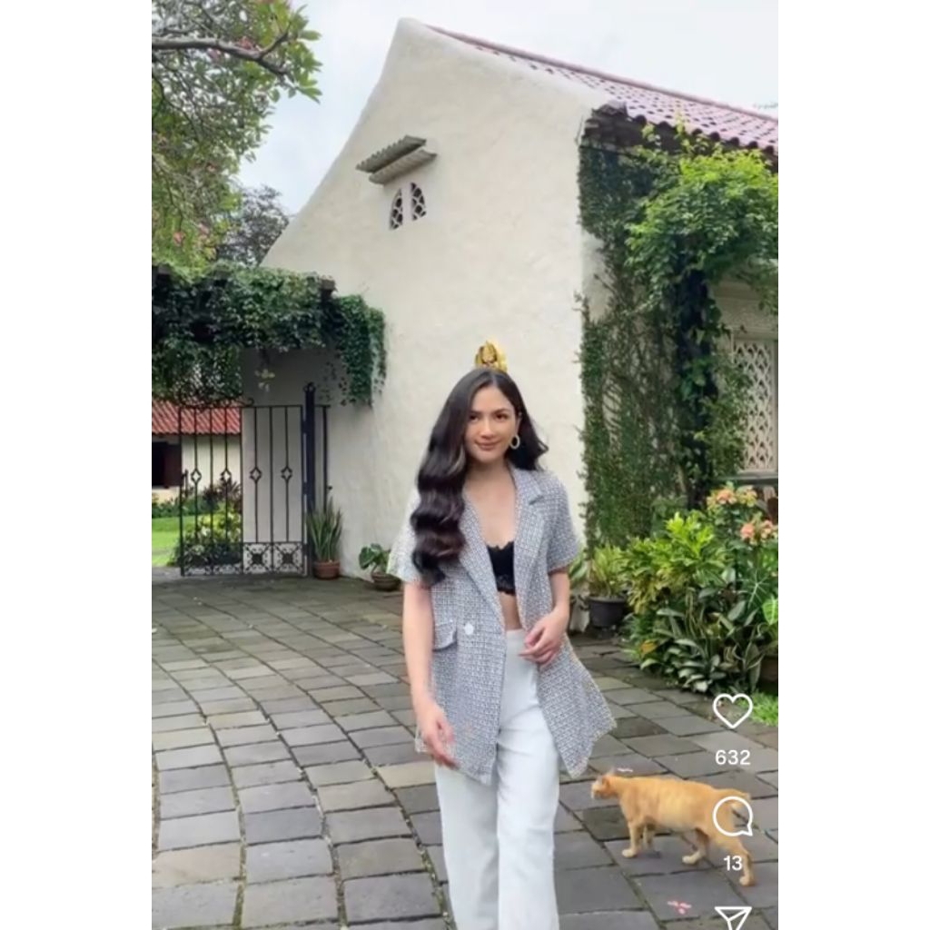 preloved blazer this is april x jessica mila