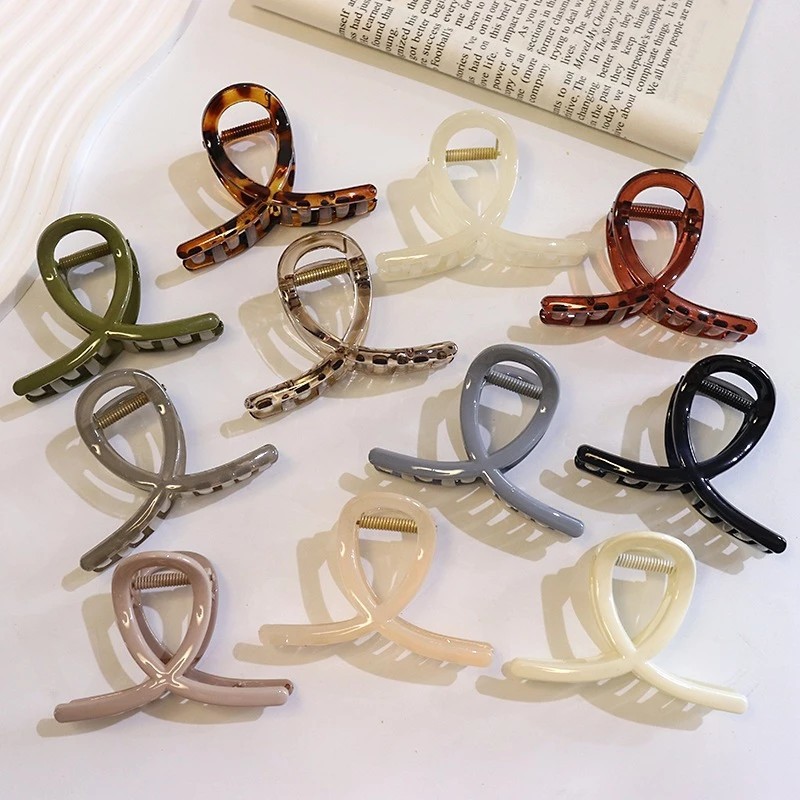 BELVITA - JEPIT RAMBUT KOREA - HAIR CLAW - JEPIT RAMBUT KOREAN TWIST PREMIUM QUALITY - JEPIT WANITA