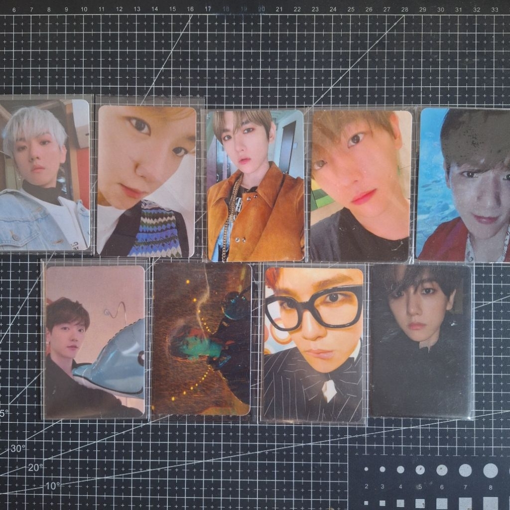 EXO Baekhyun Official Photocard Album PC Bambi Delight Candy City Lights