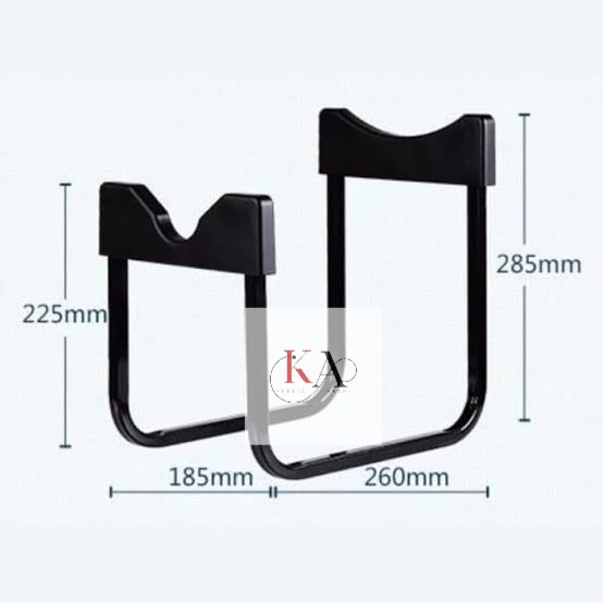 RAK GALON KAKI MIRING + KRAN / KAKI GALON MIRING SET BAHAN BESI