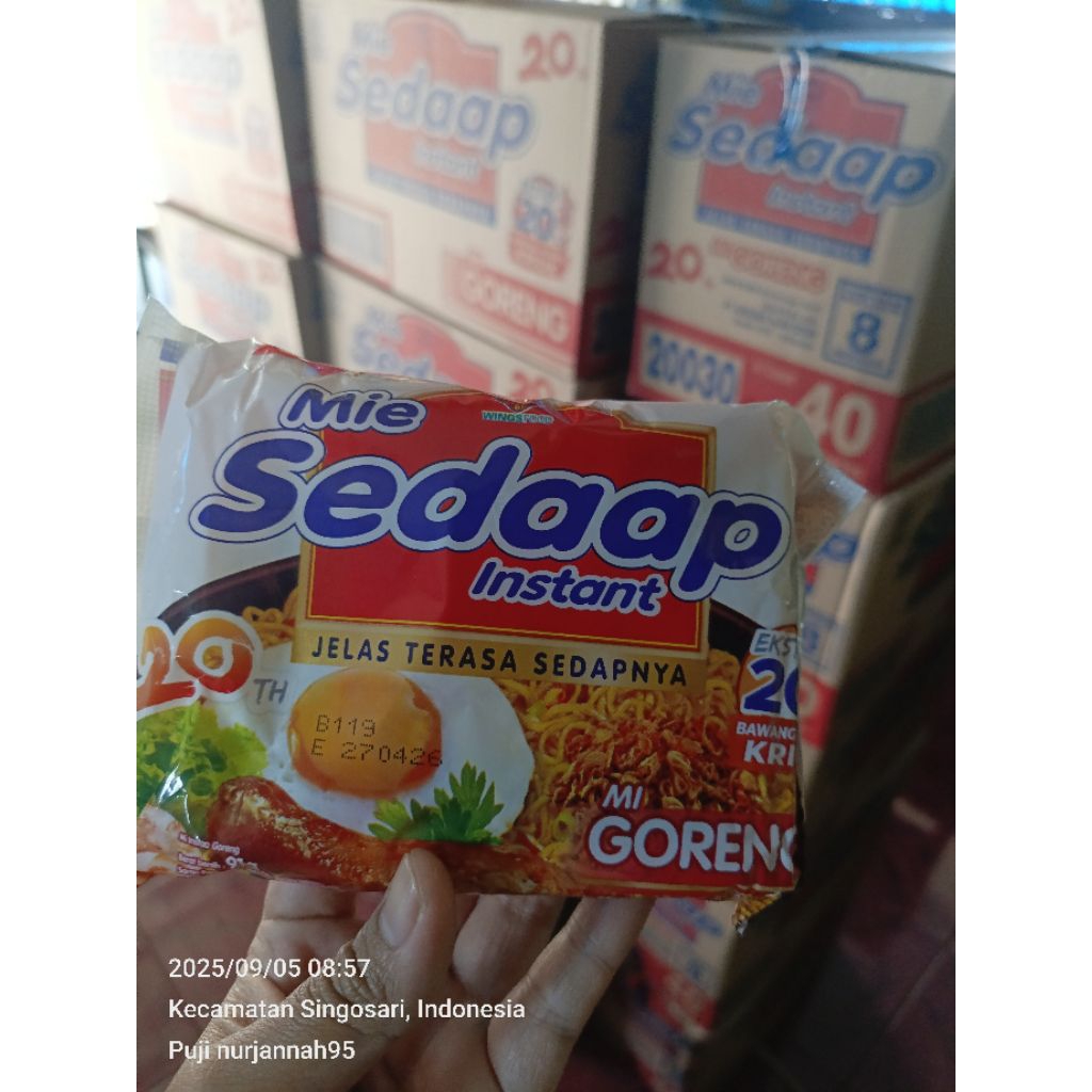 

Mie sedaap goreng