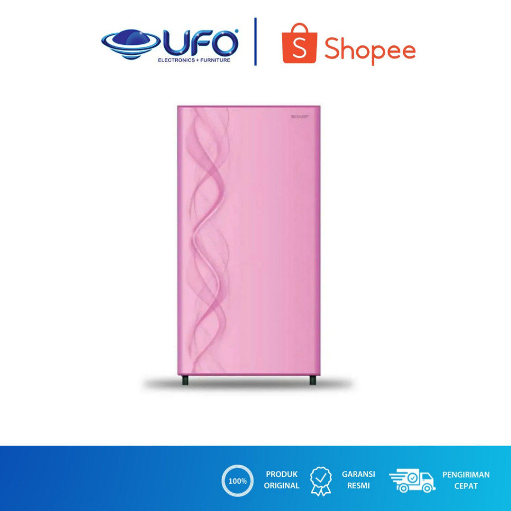 SHARP KULKAS 1 PINTU 166 LITER SJN182DAP
