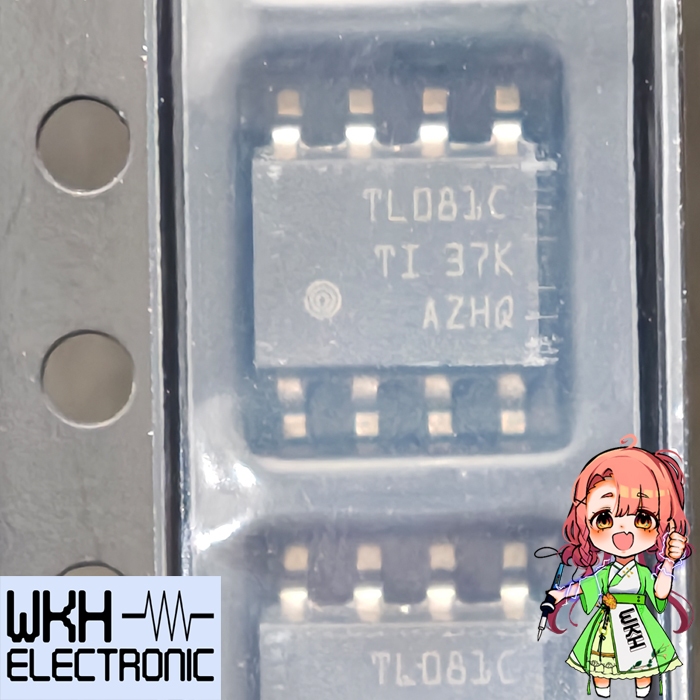 ORIGINAL TL081C IC SMD SOIC-8 JFET-Input Op-Amp TL081 C TL 081C General purpose JFET single operatio