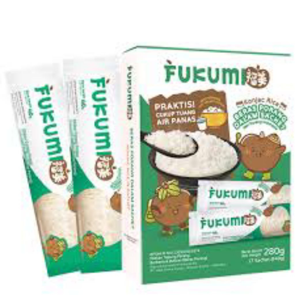 Beras Fukumi - Beras Porang Box Sachet ( 7 Sachet )