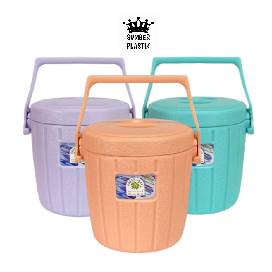 Green Leaf 1220 Rantang Tunggal THERMOS /Termos nasi/Termos ES Batu 1,3 Liter