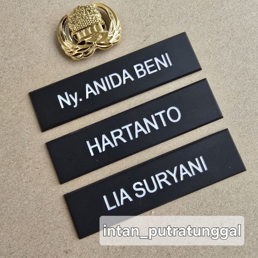 

Papan Nama Doff Pns, Persit, Dan Pegawai