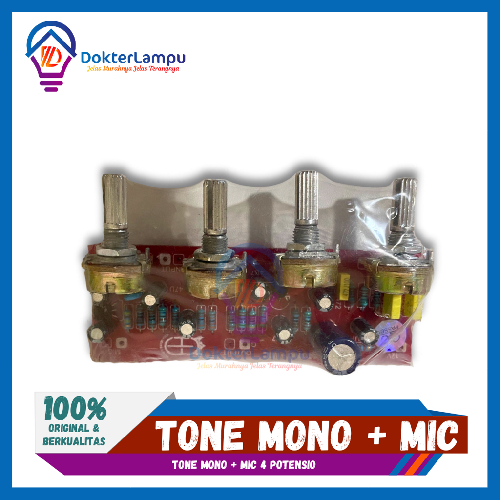TONE MONO + MIC 4 POTENSIO