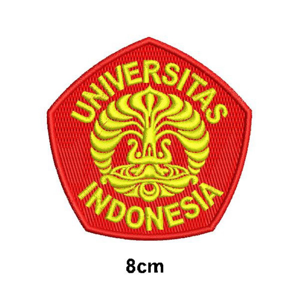 Logo Bordir Universitas Indonesia (UI)