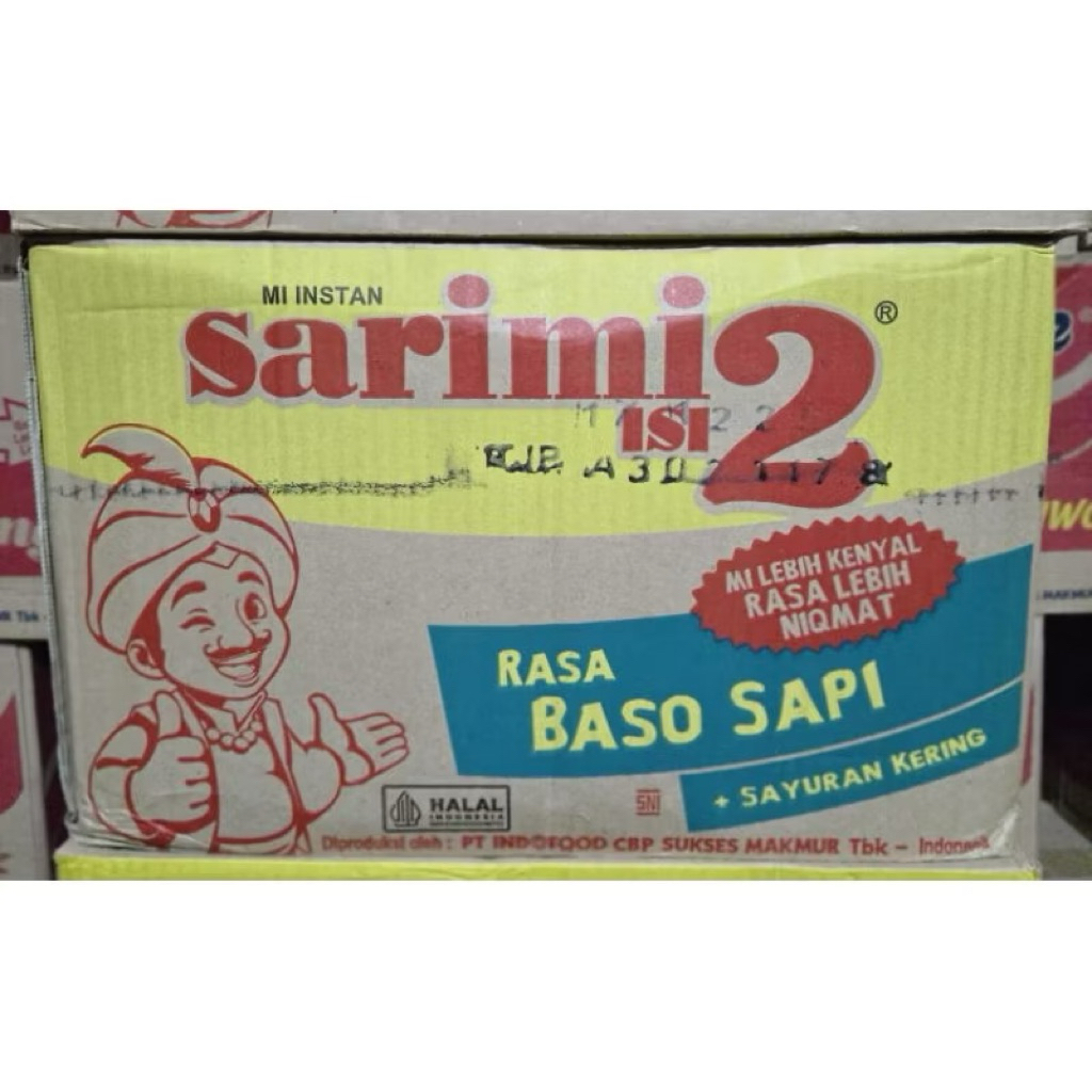 

Mie Instant/ Mie Sarimi isi 2/ 1 kardus isi 24 bungkus/ bisa mix rasa