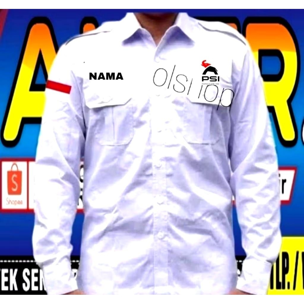 logo psi terbaru kemeja PSI baju PSI seragam PSI Pdh PSI Pdl PSI kemeja kerja PSI baju kerja PSI ser