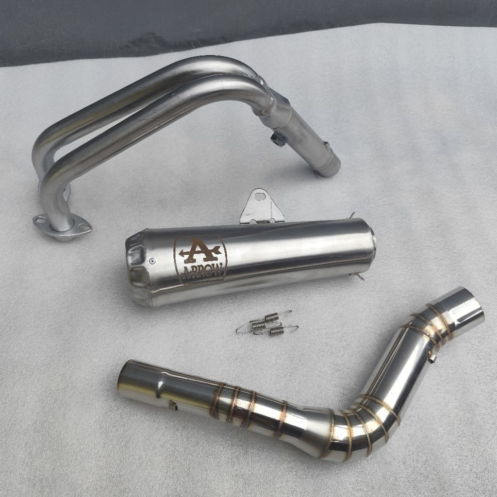 KNALPOT RACING ARROW PRO RACE CBR250RR NINJA 250 KARBU R25 MT25 NINJA FI NEW Z250 NINJA 250SL RR MON