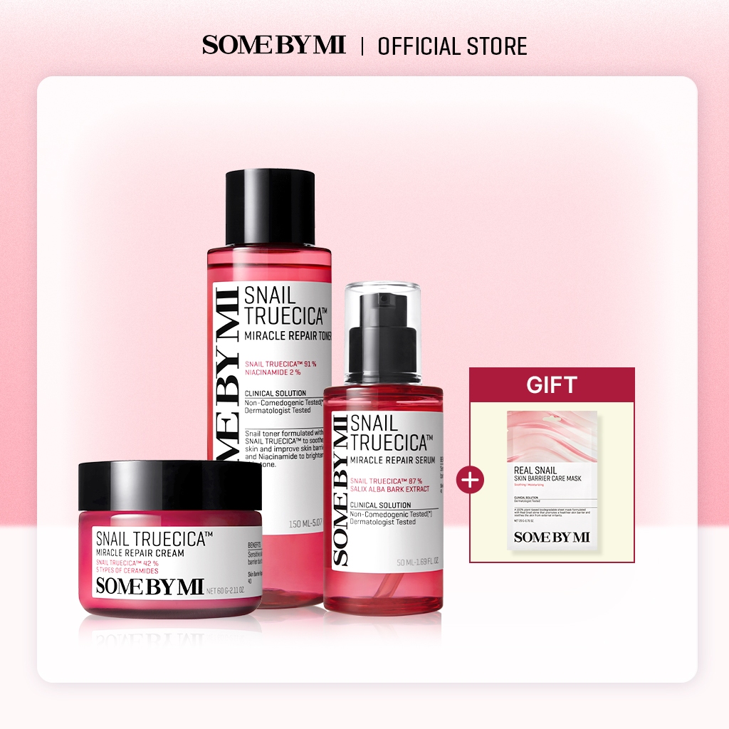 SOME BY MI Snail Truecica Repair 3 Step Set