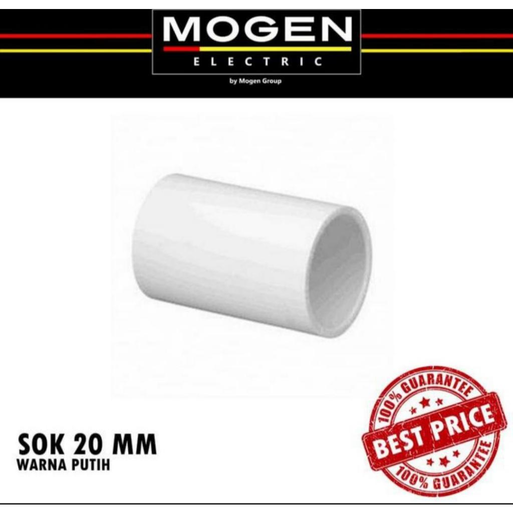 Sok 20mm / Sok Pipa listrik / Sambungan Pipa Listrik