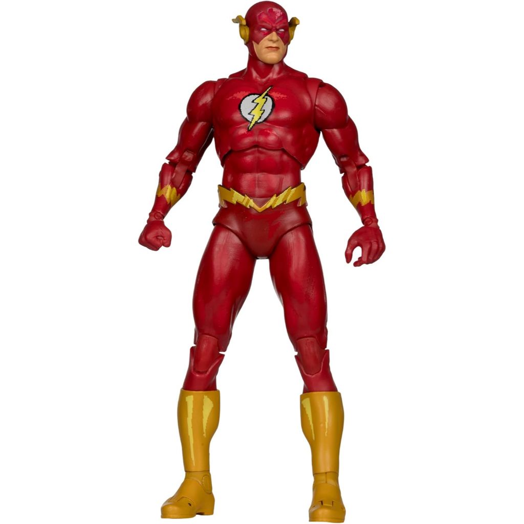 STOK TERBATAS McFarlane Toys - DC Multiverse The Flash (Justice League Task Force) 7in Build-A