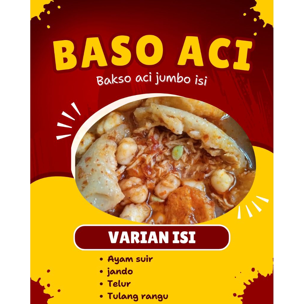 

Bakso Aci Jumbo Instan Pedas Nampol