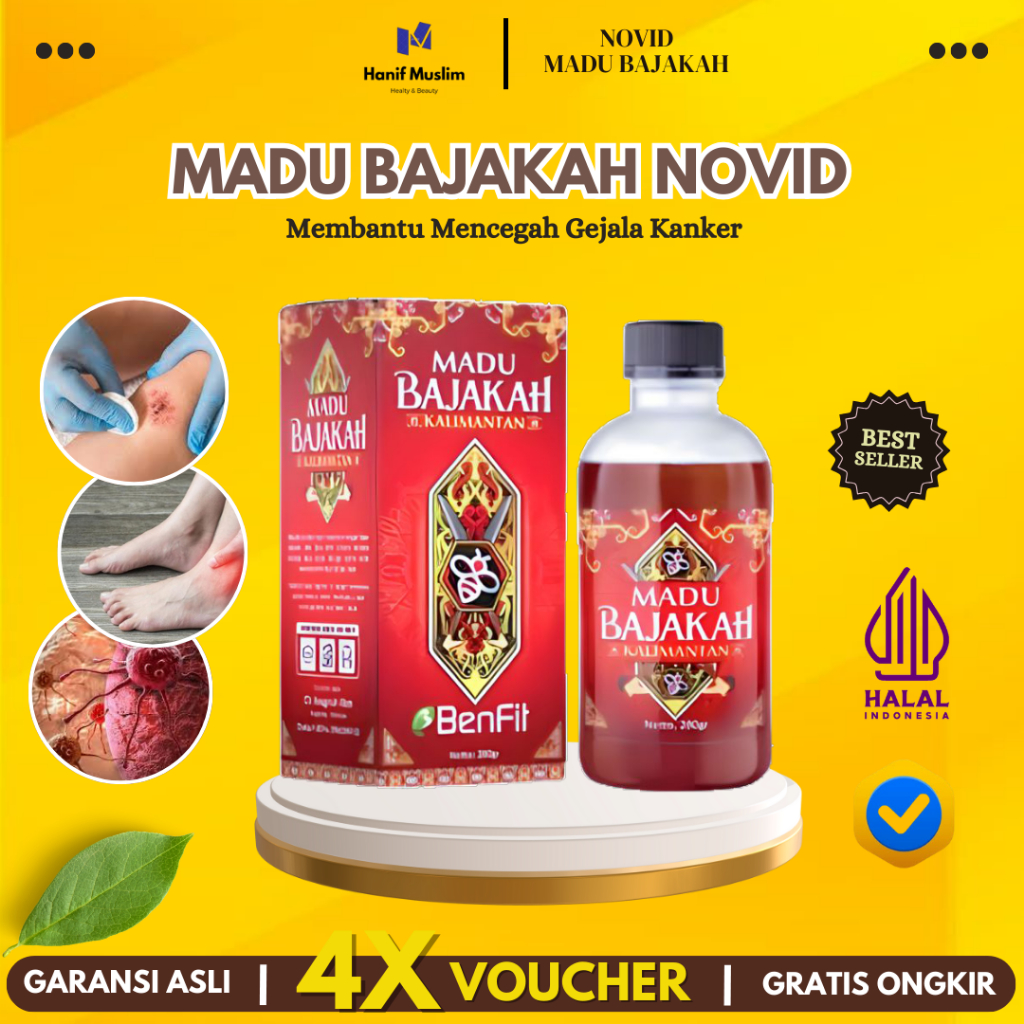 Madu Bajakah Borneo Kalimantan Asli Benfit 100% Original Herbal Anti Kanker dan Tumor - 280 gram
