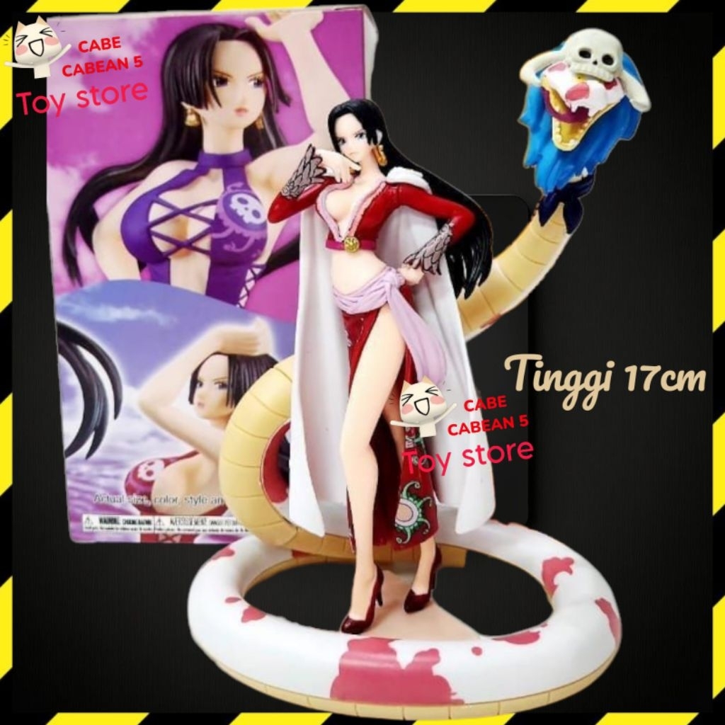 READY STOK Action Figure Boa Hancock Salome Snake One Piece Dxf Statue