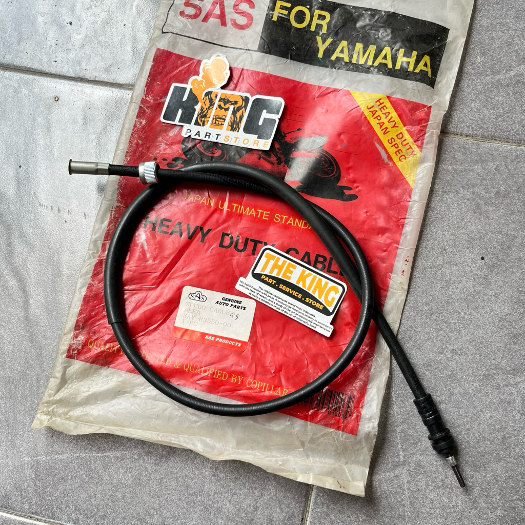 KABEL SPIDO SPIDOMETER KILOMETER SPEEDOMETER YAMAHA ALFA SIGMA OEM JAPAN NOS