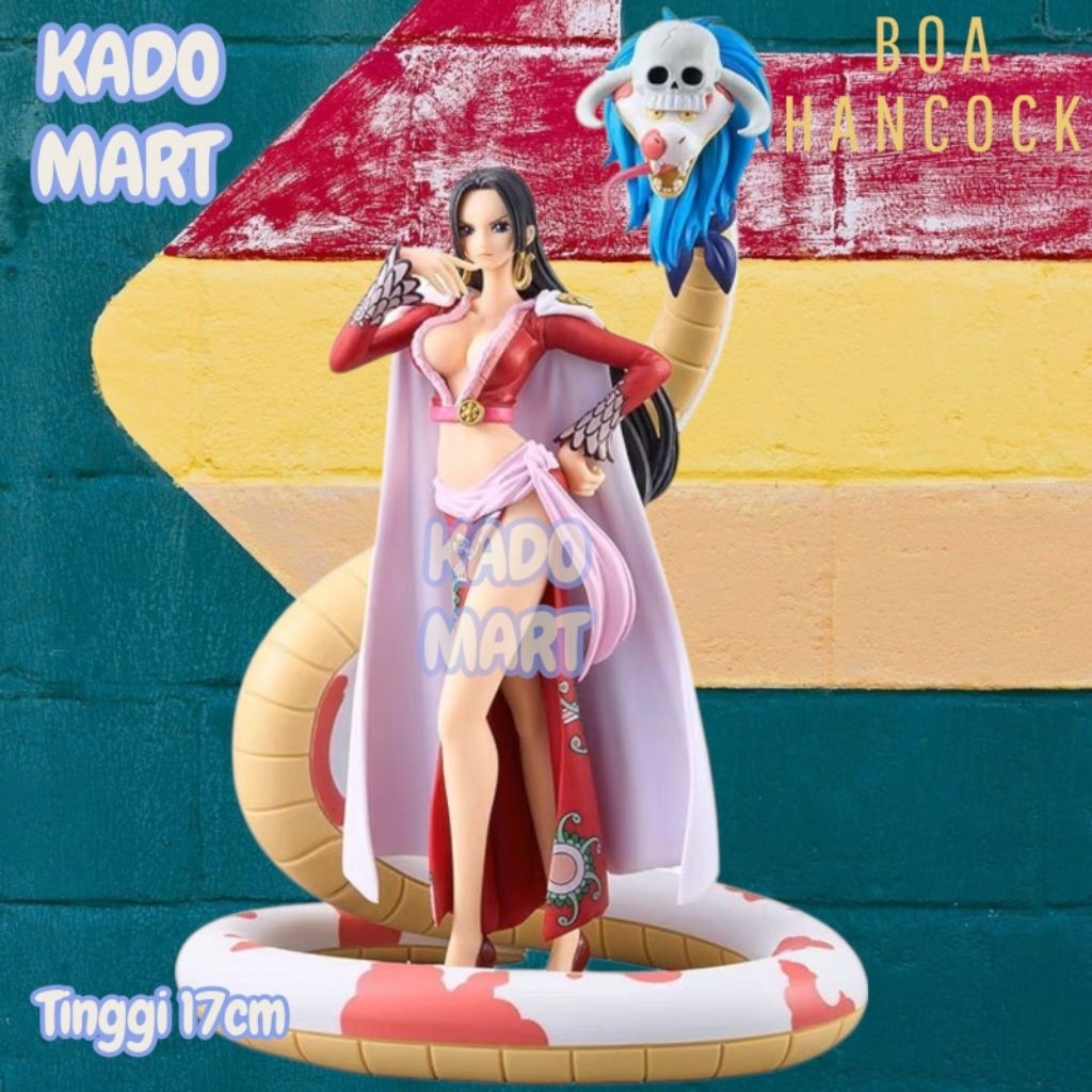 Action Figures Boa Hancock Salome Snake One Piece Dxf Statue