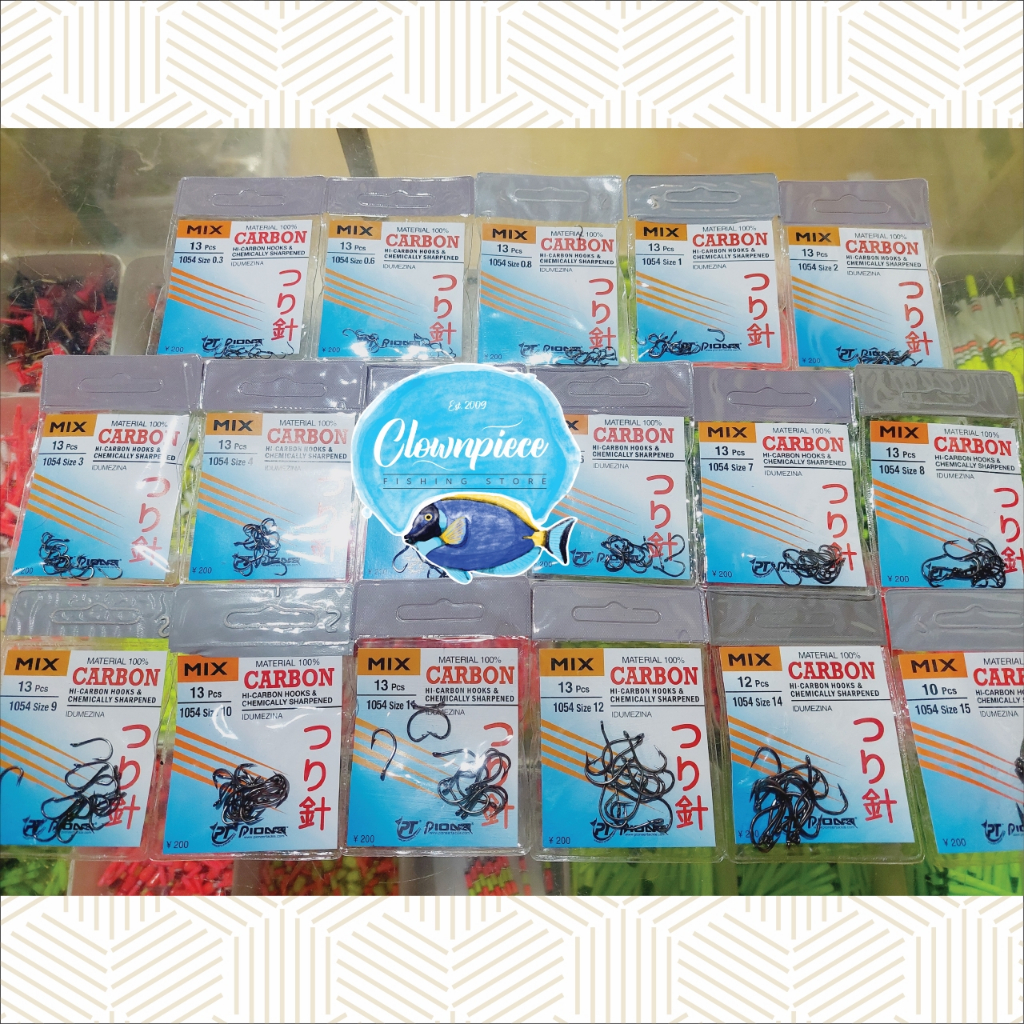 Mata Kail Carbon Mix 1054 (HITAM) / Kail Carbon Mix 1054 (HITAM) / Mata Pancing Carbon Mix 1054 (HIT