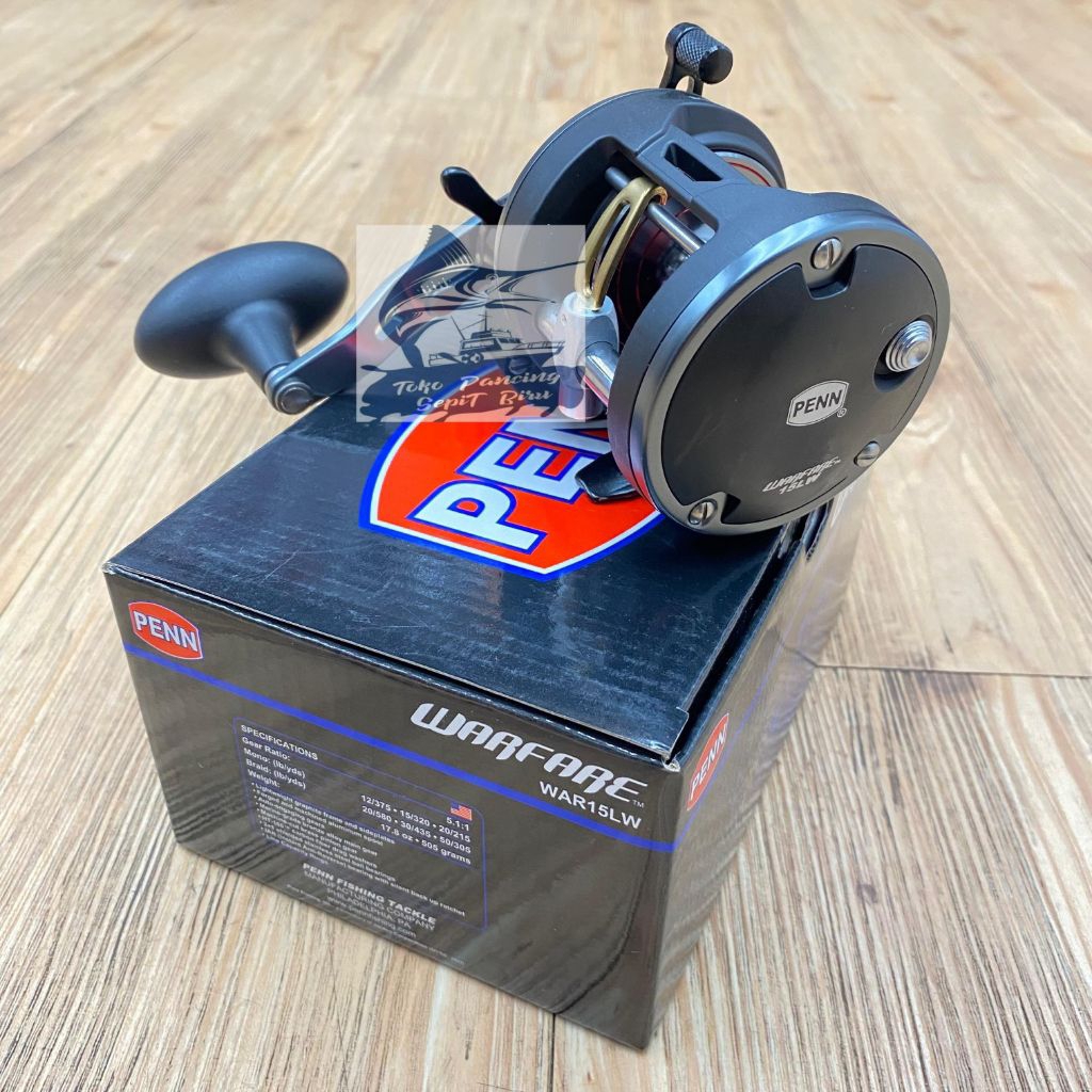 REEL OH PENN WARFARE 15LW 20LW 30LW HANDLE KANAN | REEL OVERHEAD | REEL TROLLING | REEL LAUT | REEL 