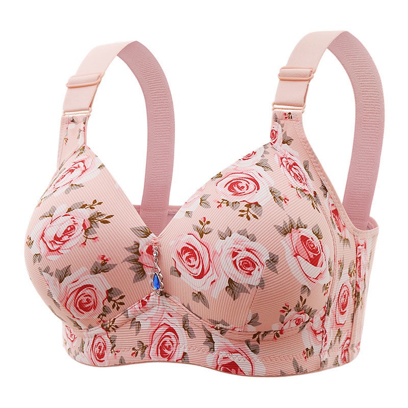 BH Jumbo Big Size Bra Ukuran Besar Cup C  Motif Bunga Size 36-46